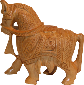 Cheval en bois