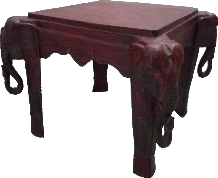 Table 'Eléphant' en bois